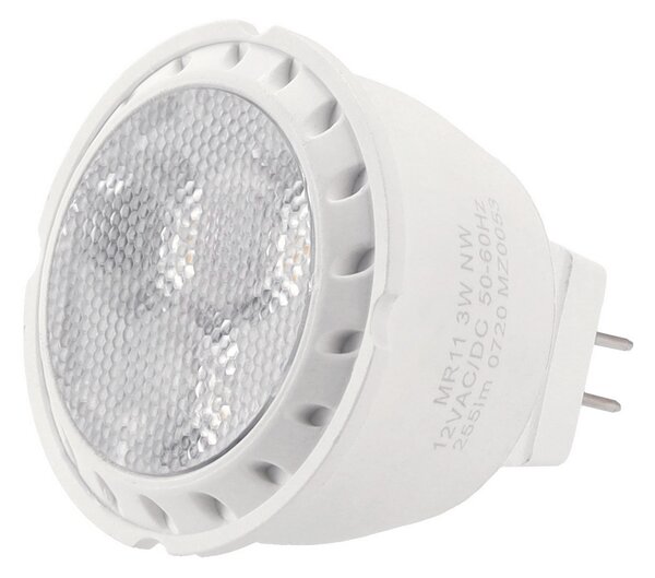 BERGE LED žiarovka - MR11 - 3W - 12V - 255Lm - neutrálna biela