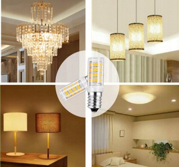 BERGE LED žiarovka Minicorn - E14 - 5W - 430 lm - teplá biela