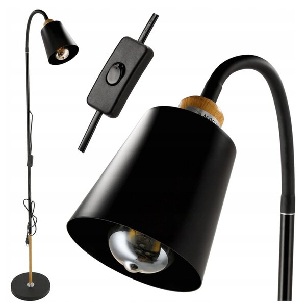 BERGE Stojacia lampa LED E27 - VIEW