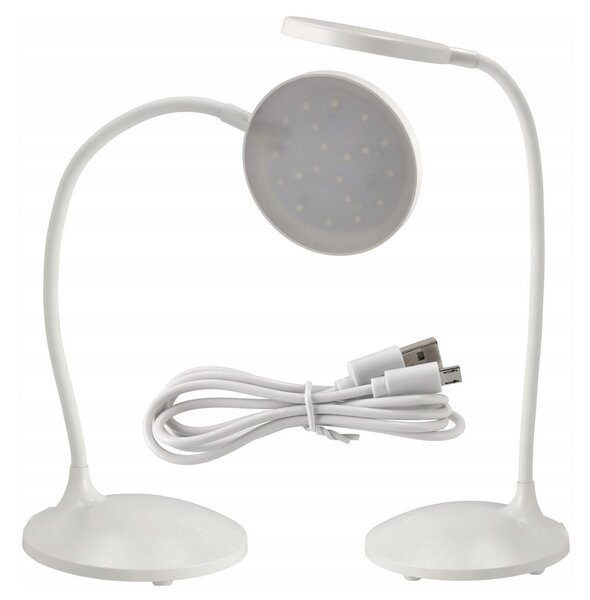 BERGE LED USB stolná lampa s batériou USTKA