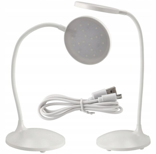 BERGE LED USB stolná lampa s batériou USTKA