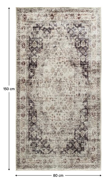 KONDELA Koberec, mix farieb/vzor, 80x150, PELTON TYP 1
