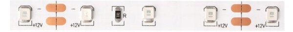 ECOLIGHT LED pásik - SMD 2835 - 5m - 60LED/m - 4,8W/m - modrý - IP20 - s konektorom