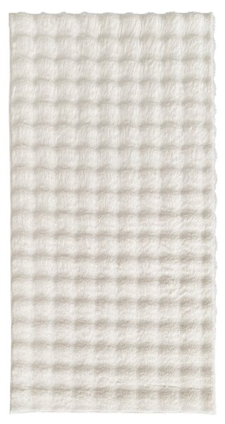 KONDELA Koberec, biela/bubble vzor, 80x150, MAKON