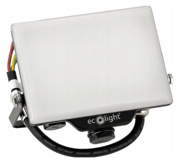 ECOLIGHT LED reflektor 20W 2v1 - neutrálna biela