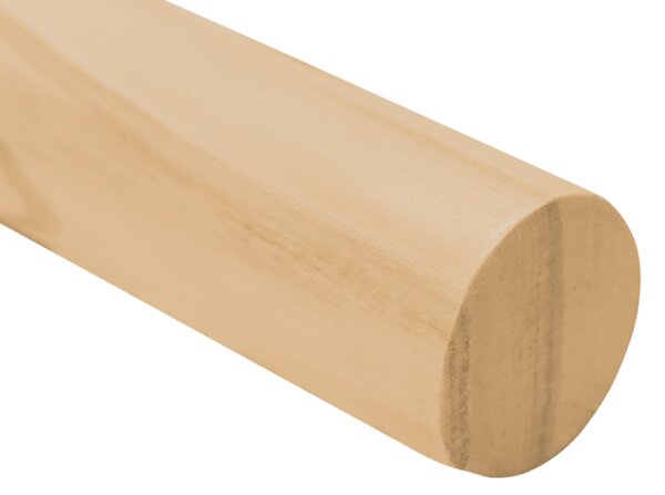 KONDELA Madlo/zábradlie, masívne drevo, prírodná, 100 cm, MANEL TYP 1
