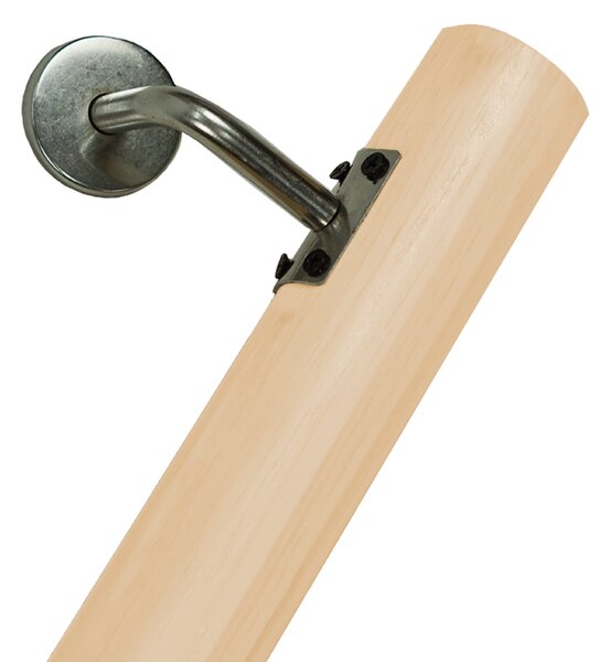 KONDELA Madlo/zábradlie, masívne drevo, prírodná, 100 cm, MANEL TYP 1