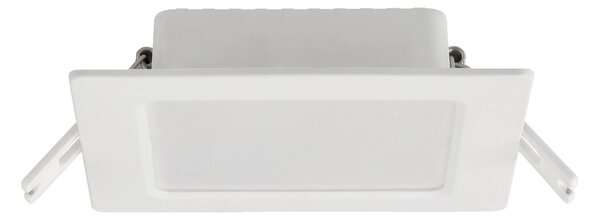 ECOLIGHT Zapustená LED stropná lampa 6W 660lm 4000K biela