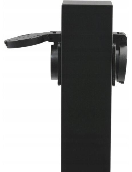 BERGE Elektrický záhradný stĺpik 2x hermetická zásuvka 230V 3680W 60cm IP54