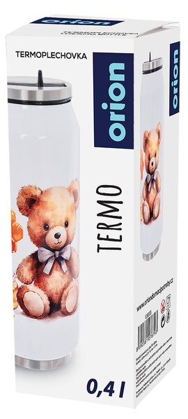 Termoska plechovka 0,4 l MEDVEDÍK