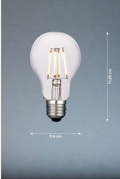 Teplá žiarovka E27, 4 W Standard – Fischer & Honsel
