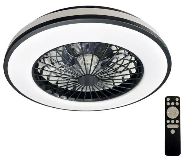 LED Stmievateľné stropné svietidlo s ventilátorom 48W (LCL6346)