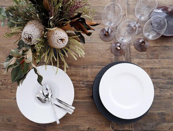 TANIER NA CESTOVINY Manufacture Rock blanc 28 cm Villeroy & Boch - Taniere