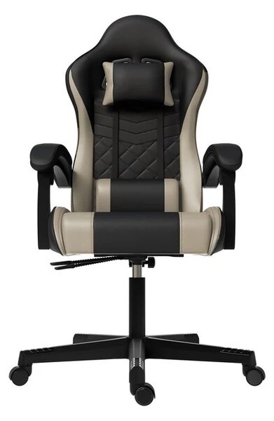 Kancelárska stolička HyperSeat - čierna/béžová