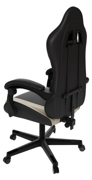 Kancelárska stolička HyperSeat - čierna/béžová