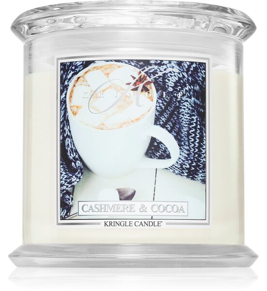 Kringle Candle Cashmere & Cocoa vonná sviečka 907 g