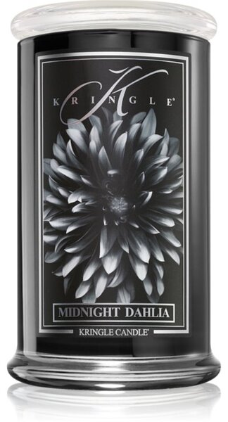 Kringle Candle Midnight Dahlia vonná sviečka 623 g