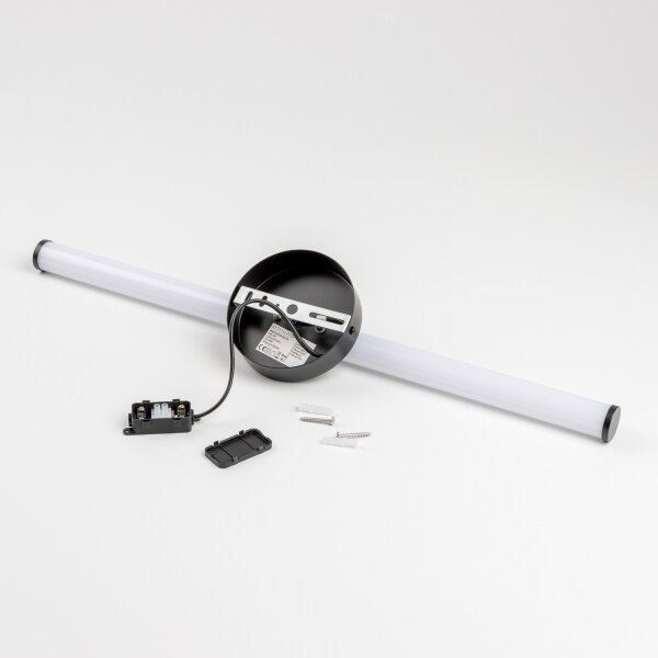 Brilagi - LED kúpeľňové osvetlenie zrkadla LARA LED/10W/230V IP44 čierne