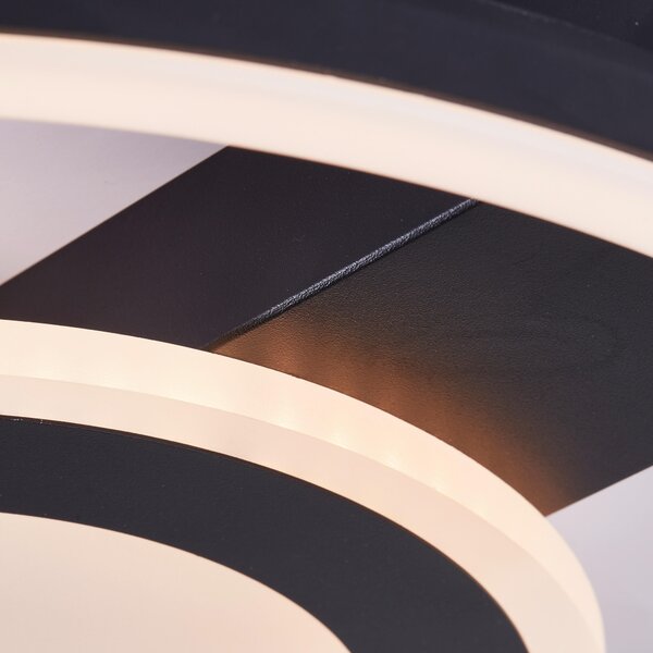 STROPNÉ LED SVIETIDLO, 37/37/5 cm - Interiérové svietidlá