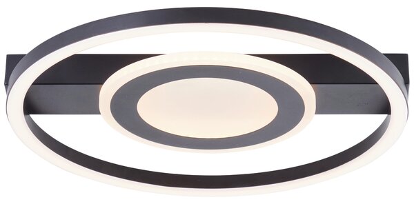 STROPNÉ LED SVIETIDLO, 37/37/5 cm - Interiérové svietidlá