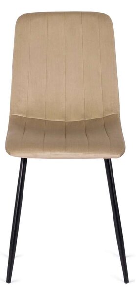 Jedálenská stolička Vabo Velvet, béžová