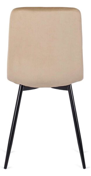 Jedálenská stolička Vabo Velvet, béžová