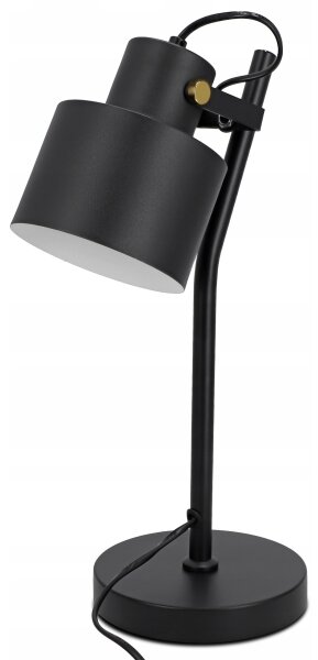 Stolová lampa 1xE27/40W/230V čierna
