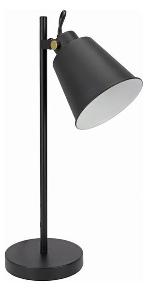 Stolná lampa 1xE27/40W/230V čierna