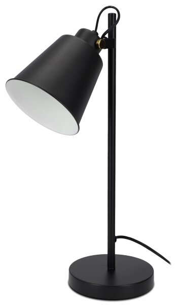 Stolná lampa 1xE27/40W/230V čierna