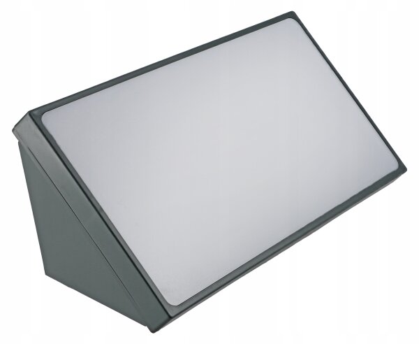 LED Vonkajšie nástenné svietidlo LED/20W/230V IP65 sivá