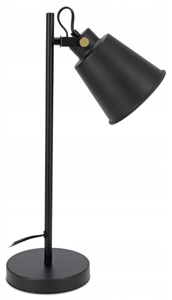 Stolná lampa 1xE27/40W/230V čierna