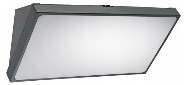 LED Vonkajšie nástenné svietidlo LED/20W/230V IP65 sivá