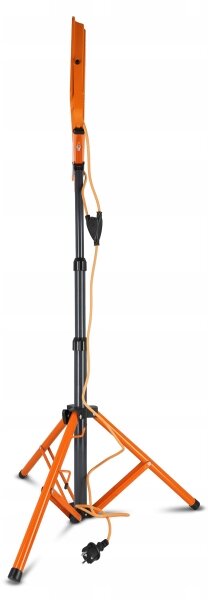 LED reflektor so stojanom 2xLED/100W/230V 4500K IP65 oranžový