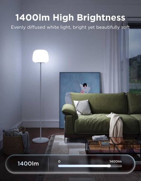 Govee - LED RGBICWW stmievateľná stojaca lampa LANTERN MATTER LED/24W/230V Wi-Fi 160 cm