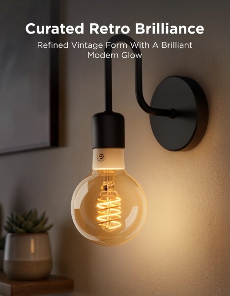 Govee - LED RGBWW Stmievateľná žiarovka Smart MATTER G80 E27/5W/230V 2700-6500K Wi-Fi