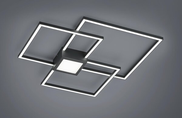 STROPNÉ LED SVIETIDLO, 65,5/65,5/6,5 cm Novel - Interiérové svietidlá