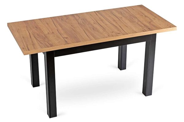 Jedálenský stôl Nagoma, dub kraft / čierna