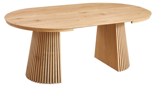 KONDELA Jedálenský stôl, rozkladací, dub, 120-200x75 cm, ZEKEN TYP 1