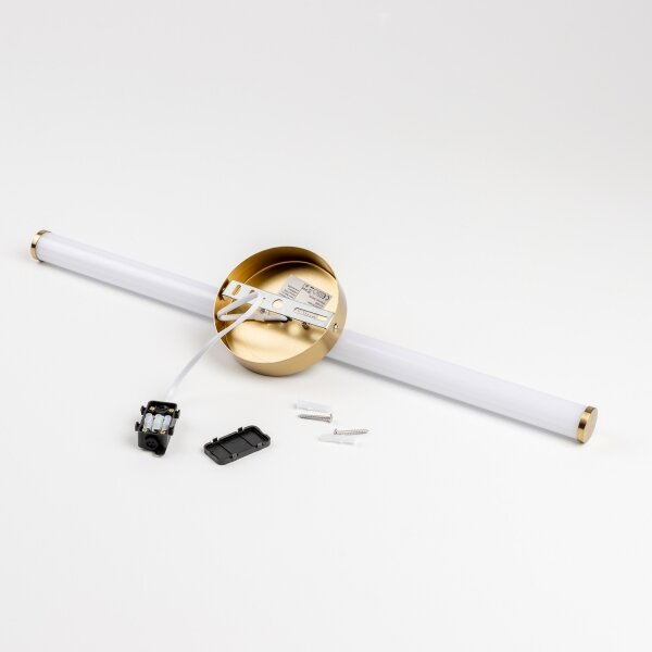 Brilagi - LED osvetlenie zrkadla do kúpeľne LARA LED/10W/230V IP44 zlatá