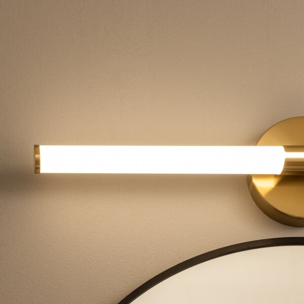 Brilagi - LED osvetlenie zrkadla do kúpeľne LARA LED/10W/230V IP44 zlatá