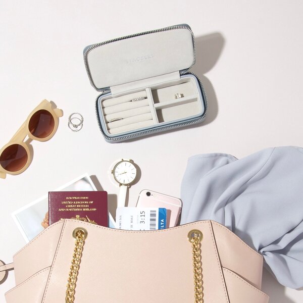 Cestovná krabička na šperky Travel Medium Stackers blush pink