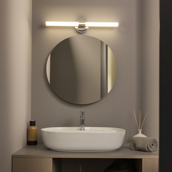 Brilagi - LED osvetlenie zrkadla do kúpeľne LARA LED/10W/230V IP44 lesklý chróm