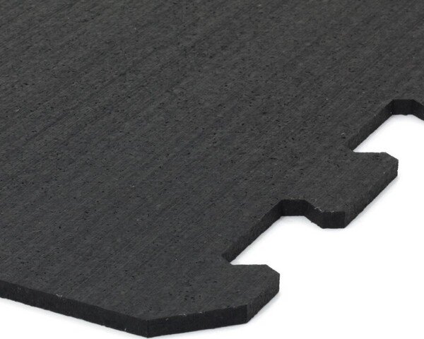 Dlažba FitFlo SF1050 95,6 x 95,6 x 1,6 cm - roh, čierna