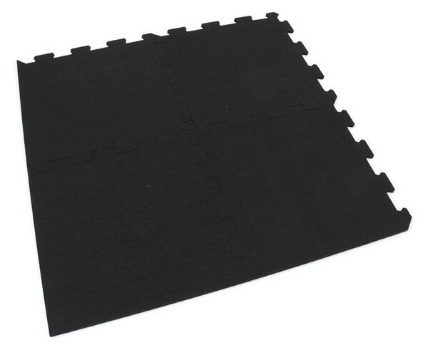Dlažba FitFlo SF1050 95,6 x 95,6 x 1,6 cm - roh, čierna