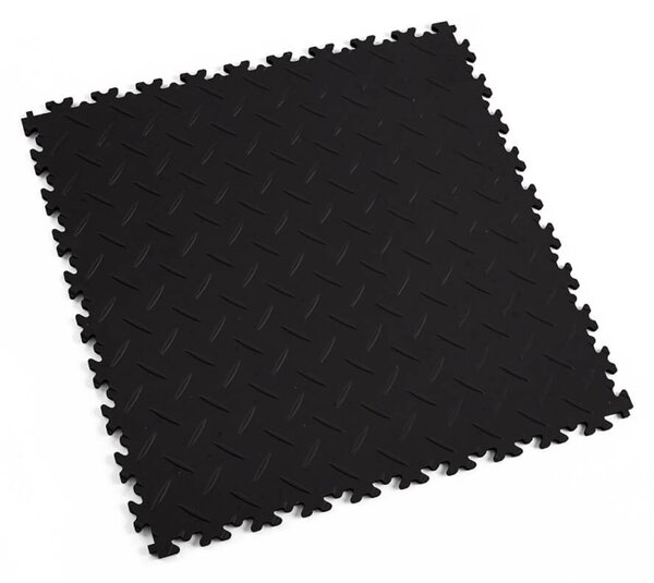 Dlažba Fortelock Industry ECO, vzor diamant, čierna