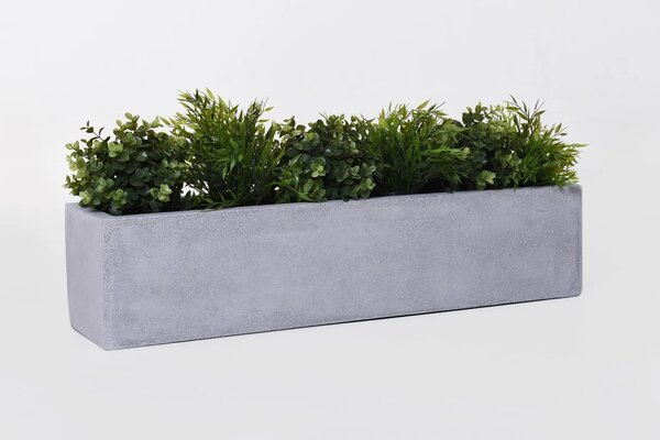 Hrantík FLOBO, sklolaminát, šírka 80 cm, betón - design