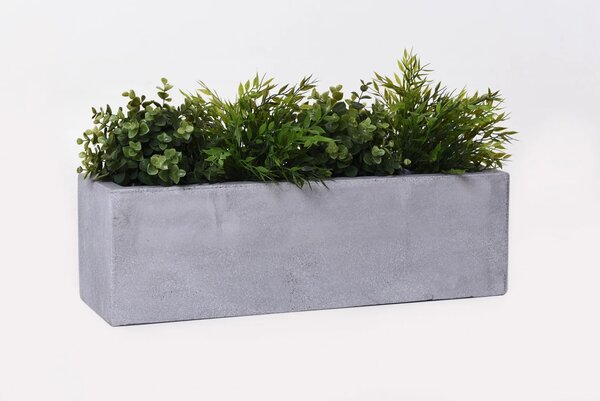 Hrantík FLOBO, sklolaminát, šírka 60 cm, betón - design