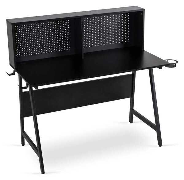 PC stôl Pikara, čierna