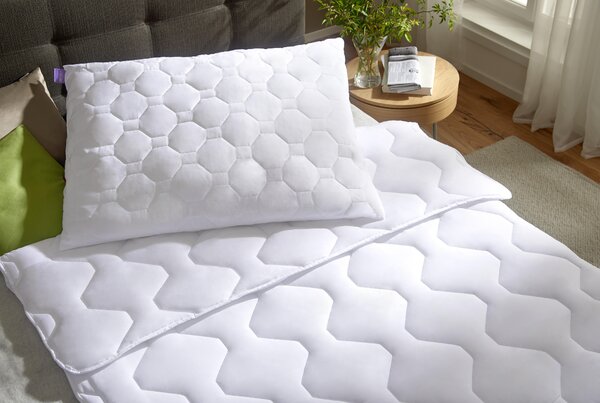 LÔŽKOVINY – SADA, polyester, 140x200/70x90 cm Boxxx - Prikrývky & vankúše