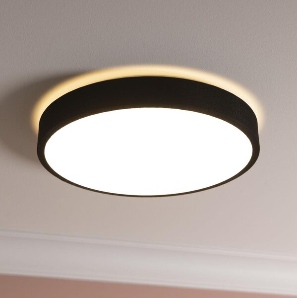 Brilliant -LED Stmievateľné stropné svietidlo FILIZ LED/24W/230V pr. 38,5 cm čierna